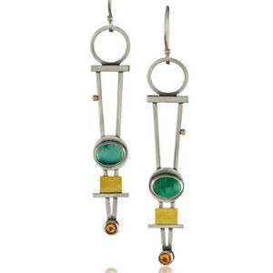 🍀 Unique drop dangle vintage earrings 🍀